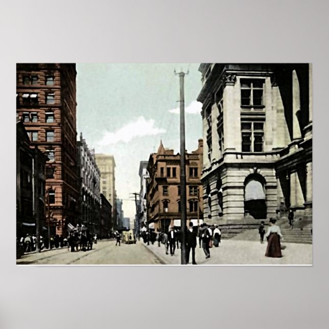 Póster Pittsburgh, Pennsylvania (Frente)