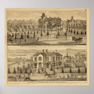 Póster Pittsburgh, Pennsylvania