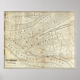 Póster Pittsburgh, Pennsylvania 2