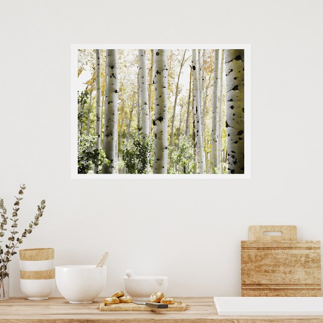 Póster PixDezines Abedules (Cocina)