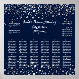 Póster PixDezines dazzled/tabla de asientos