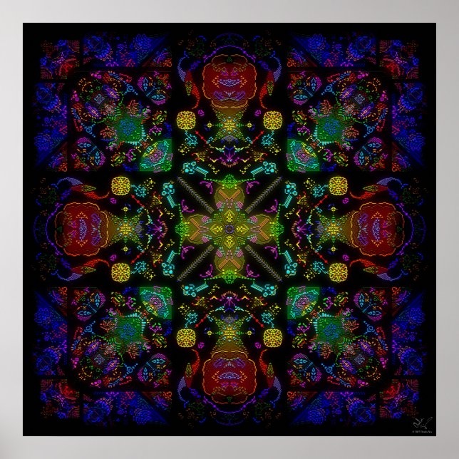 Póster Píxeles 2 (Frente)