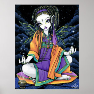 Póster Pixie Stardust Poster Celestial Hippie Fairy