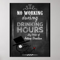 Pizarra Personalizada Humor Vino
