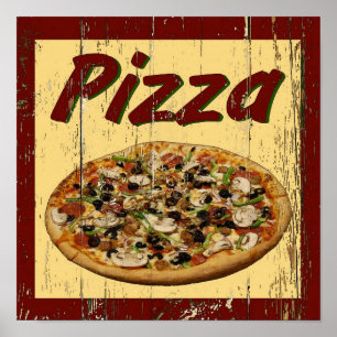 Póster Pizza 1