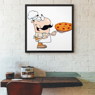 Póster Pizza Cook