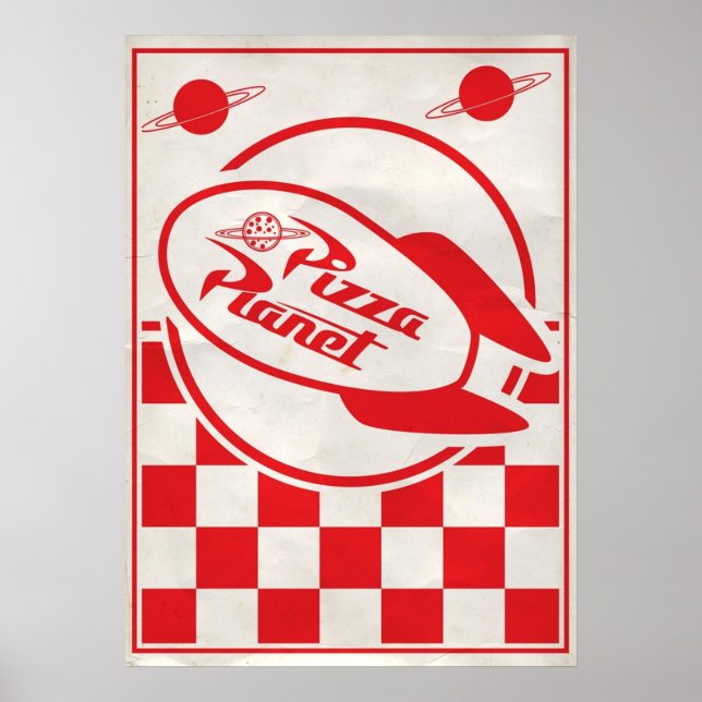 Póster Pizza Planet (Frente)