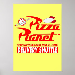 Póster Pizza Planet