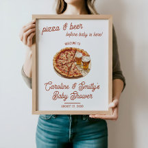 ¡Pizza y Cerveza Antes de que Llegue el Bebé! Fies