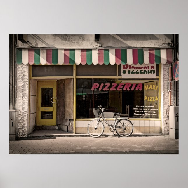 Póster Pizzeria (Frente)