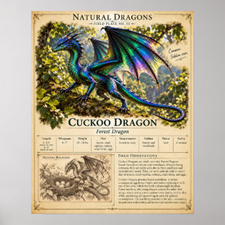 Póster Placa de Campo del Cuco