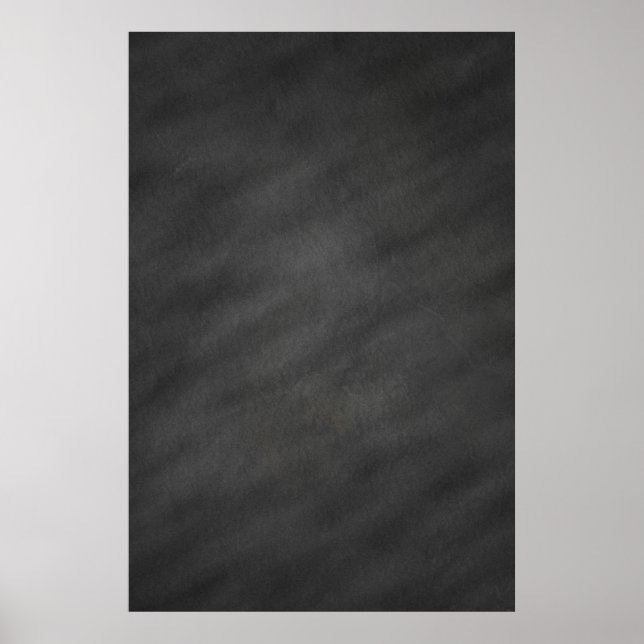 Póster Placa de Chalkboard Fondo Gris Black Chalk (Frente)