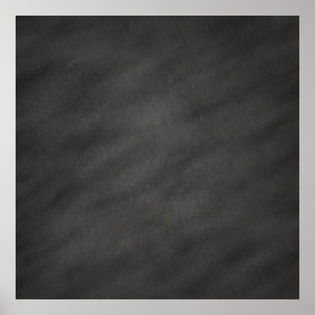 Póster Placa de Chalkboard Fondo Gris Black Chalk (Frente)