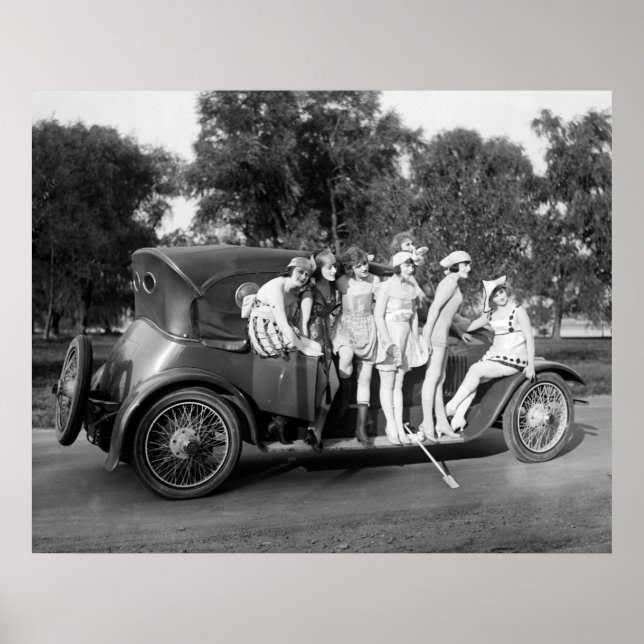 Póster Placa en ejecución: 1920 (Frente)