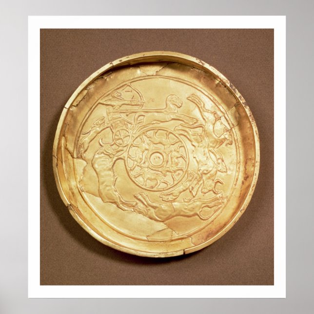 Póster Placa (oro) (Frente)