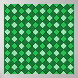 Póster Placa verde