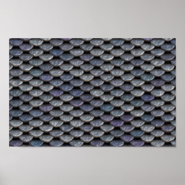 Póster Placas de blindaje metalizado (Frente)