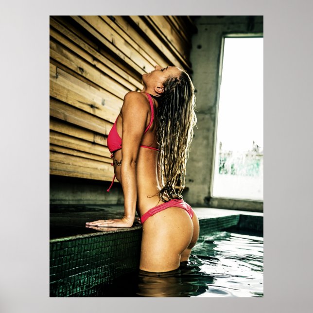 Póster Placer De La Piscina (Frente)