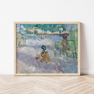 Póster Plage De Nice Berthe Morisot