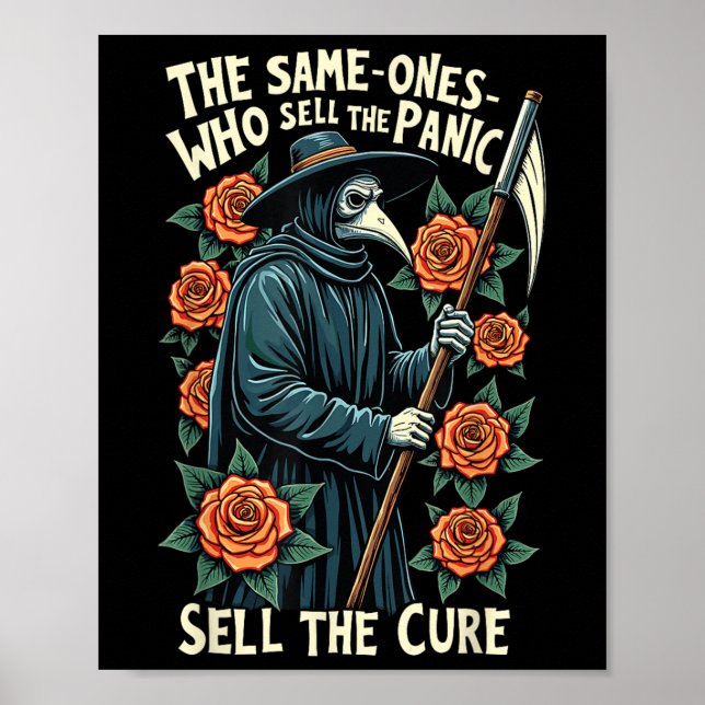 Póster Plague Doctor The Same One Who Sells The Panic Sel (Frente)