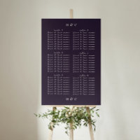 Plain Modern Purple Boda
