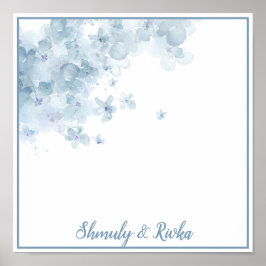 Póster Plámero de brachos botánicos de sheva