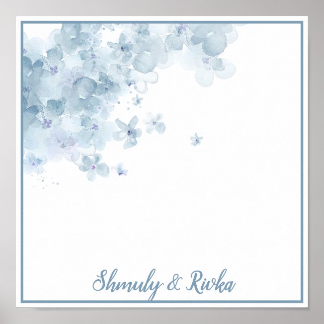 Póster Plámero de brachos botánicos de sheva (Frente)