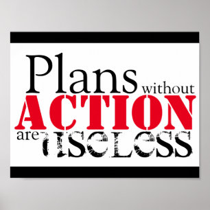 Póster Plan Action Poster
