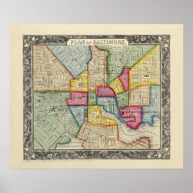 Póster Plan De Baltimore (Frente)