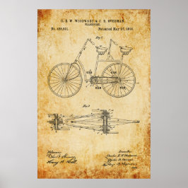 Póster Plan de Bicicletas Tandem