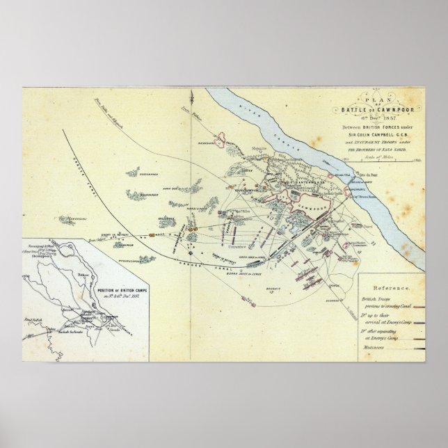 Póster Plan de la batalla de los pobres (Frente)