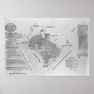 Póster Plan de la C.C. de Washington