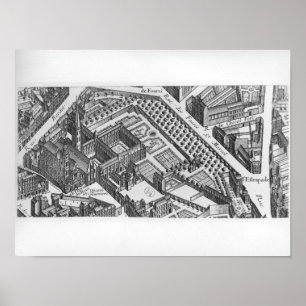 Póster Plan de París