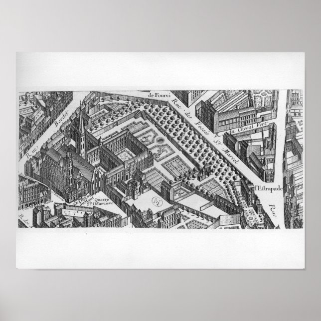 Póster Plan de París (Frente)