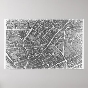 Póster Plan de París