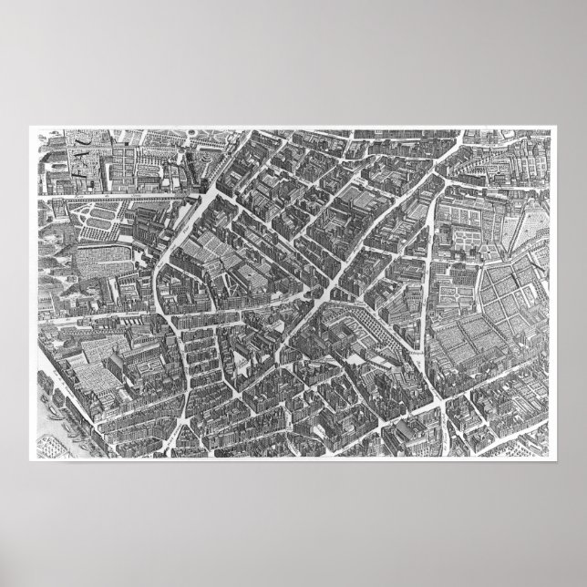 Póster Plan de París (Frente)