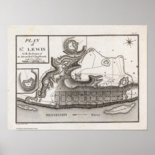 Póster Plan de St Lewis