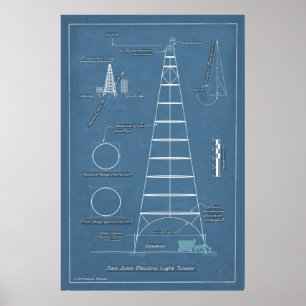Póster Plan de Torre de Luz de San José