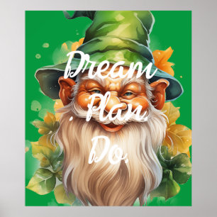 Póster Plan Dream. Sí. Leprechaun