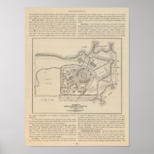 Póster Plan, Exposición del Pacífico del Yukón de Alaska,
