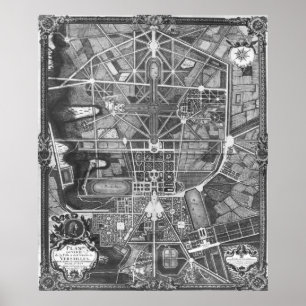 Póster Plan general de la ciudad y castillo de