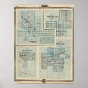Póster Planes de Chariton, Grand Junction
