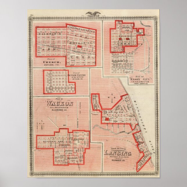 Póster Planes de Cresco (Frente)
