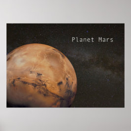 Póster Planet Mars