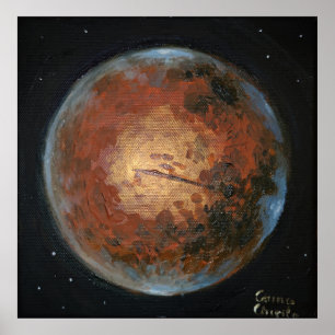 Póster Planet Mars