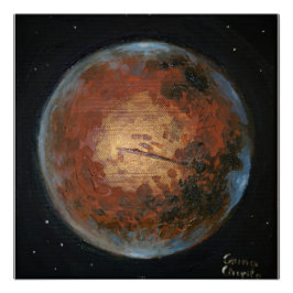 Póster Planet Mars