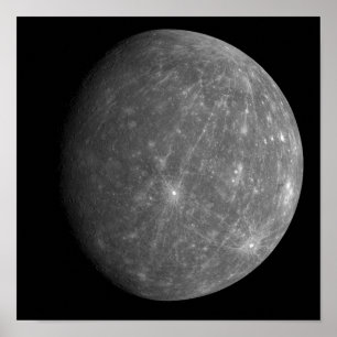 Póster Planet Mercury