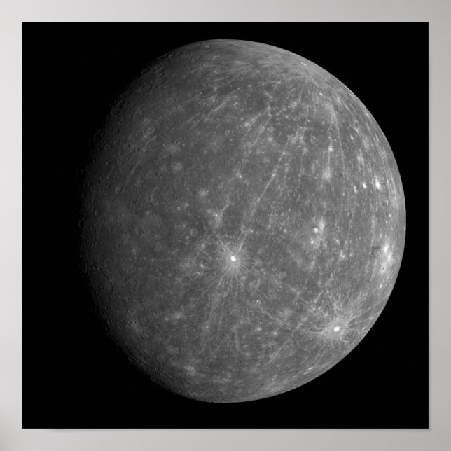 Póster Planet Mercury (Frente)