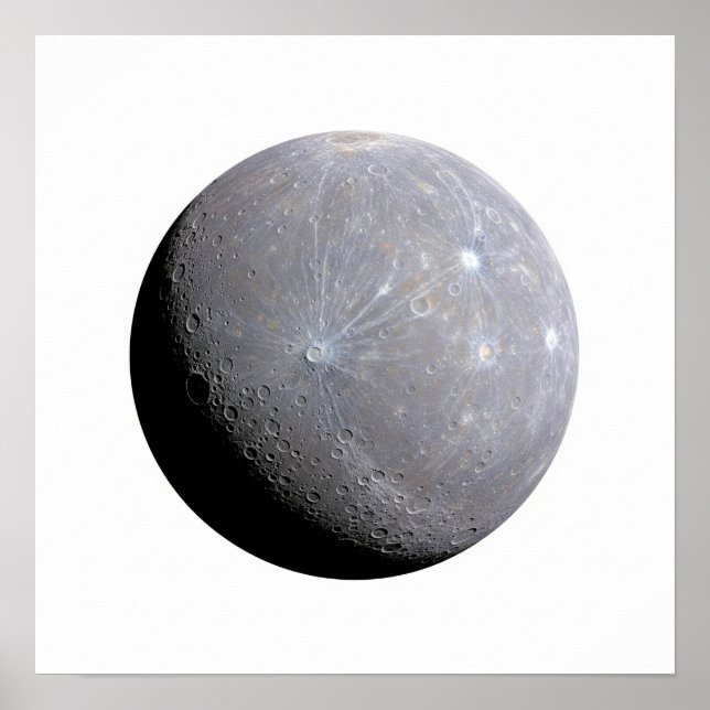 Póster Planet Mercury (Frente)
