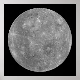 Póster Planet Mercury